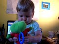 Nicky singing ABCs with Leap