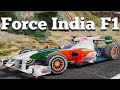 Force India F1 для GTA 5 видео 1