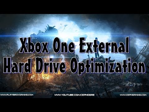 how to external hard drive xbox one