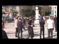 Represion policial contra concentración antifascista en Sol