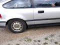 4wd crx project AWD turbo part 3 gravel burn out #2 4wd crx project AWD turbo part 3 gravel burn out #2
