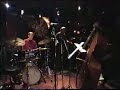 jazz - concert au duc des lombards - ivan landrieu:r�alisation ; dave liebman:piano ; jean-paul celea:contrebasse ; wolfgang reisinger:batterie
