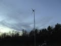 Wind Turbine in the sunset Wind Turbine in the sunset