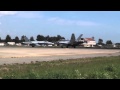 NATO Allied Spanish Air Force F-18's Take Off From Naval Air Station Sigonella