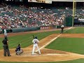 Josh Hamilton at bat vs Cleveland Indians (C Sabathia)