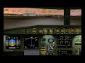 KUWAIT SIRWAYS A320 Landing Kuwait Intl Airport