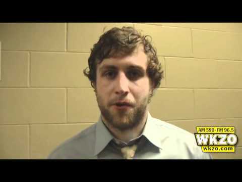 Senior Kyle O'Kane on Western Michigan's loss in the NCAA regional semifinals and his final game as a Bronco Senior Kyle O'Kane on Western Michigan's loss in the NCAA regional semifinals and his final game as a Bronco