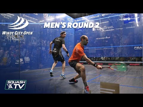 Squash: Windy City Open 2018 - Men's Rd 2 Roundup [Pt.1]