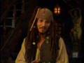 Johnny Depp and Geoffrey Rush