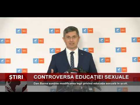 Dan Barna susține modificarea legii privind educația sexuală în școli