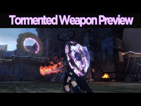 GW2 - In this video I show off the new Tormented weapon skins that were introduced to Guild Wars 2 during the Battle for Lion's Arch patch. Included in this video ...