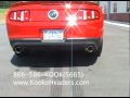 2011 Ford Mustang 5.0L Cat-Back Exhaust from Kooks Headers and Exhaust