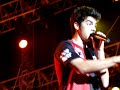 follow me! www.twitter.com/alejandrasua the boys used soccer jerseys! because the concert was in a soccer stadium, and there is 3 teams of soccer in Guadalajra. 5th row!! super close, sorry for the shaking and the screams.. the girls next to me were so INTENSE! 30-octubre-2009
