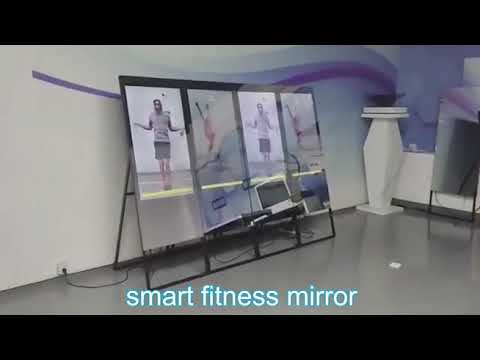 Buy Wholesale China Smart Fitness Mirror Gym Home Work-out Fitness Course  Smart Android Mirror Display & Smart Fitness Mirror at USD 520