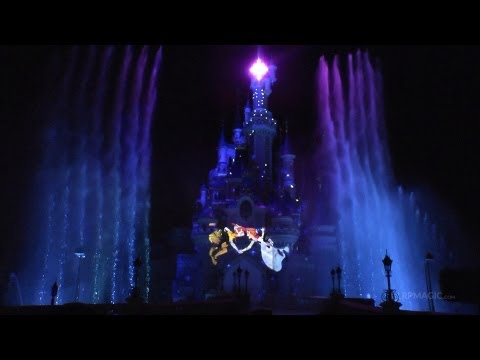 dlrpmagicvideo - Disney Dreams! Opening Night at Disneyland Paris - the very first public performance filmed up-close from the front row in 1080p HD by http://www.dlrpmagic.c...