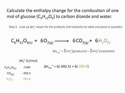 how to calculate enthalpy