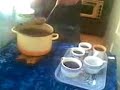 Eto kak se  servira  kafe  v tervel