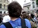 Unveiling of Banksy sculpture in Clerkenwell, August 2004