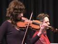Anneloes playing the violin, O. Rieding op. 24