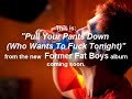 download @: http://www.formerfatboys.com click free mp3s.

buy katy's album, its great:
http://phobos.apple.com/webobjects/mzstore.woa/wa/viewartist?id=64387566

buy the former fat boys album:
http://phobos.apple.com/webobjects/mzstore.woa/wa/viewalbum?id=166241793&s=143441

lyrics:
you change your mind 
like a girl changes clothes 
yeah you, pms 
like a bitch 
i would know 

and you always think 
always speak 
crypticly 

i should know 
that you're no good for me 

cause you're hot then you're cold 
you're yes then you're no 
you're in and you're out 
you're up and you're down 
you're wrong when it's right 
it's black and it's white 
we fight, we break up 
we kiss, we make up 

you, you don't really want to stay, no 
you, but you don't really want to go-o 
you're hot then you're cold 
you're yes then you're no 
you're in and you're out 
you're up and you're down 

we used to be 
just like twins 
so in sync 
the same energy 
now's a dead battery 
used to laugh bout nothing 
now your plain boring 

i should know that 
you're not gonna change 

cause you're hot then you're cold 
you're yes then you're no 
you're in and you're out 
you're up and you're down 
you're wrong when it's right 
it's black and it's white 
we fight, we break up 
we kiss, we make up 

you, you don't really want to stay, no 
you, but you don't really want to go-o 
you're hot then you're cold 
you're yes then you're no 
you're in and you're out 
you're up and you're down 

someone call the doctor 
got a case of a love bi-polar 
stuck on a roller coaster 
can't get off this ride 

rap lyrics:
you change your mood like a player changes hoes
i'd say we're even like numbers that end in twos or o's
cuz you're mad when i'm happy, i'm happy when you're not mad
and you're sad when i'm laughing, i'm laughing cuz this is sad
i'm lauging cuz this is rad this little  thing that we have
its a drag to be hot and cold
but its prolly a fad
you're the best mistress that kisses girls that i've ever had
i'll admit i'm hard to read cuz i'm kinda a spazz
so throw on your bikini katy and lets play in the snow
cuz if we're gonna grow old, we'll get hot and get cold
throw on your parka in the summer and go with the flow
catch rays and embrace it i promise you won't explode

you change your mind 
like a girl changes clothes 

cause you're hot then you're cold 
you're yes then you're no 
you're in and you're out 
you're up and you're down 
you're wrong when it's right 
it's black and it's white 
we fight, we break up 
we kiss, we make up 

you're hot then you're cold 
you're yes then you're no 
you're in and you're out 
you're up and you're down 
you're wrong when it's right 
it's black and it's white 
we fight, we break up 
we kiss, we make up 

you, you don't really want to stay, no 
you, but you don't really want to go-o 
you're hot then you're cold 
you're yes then you're no 
you're in and you're out 
you're up and you're down
