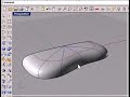 Rhino3d | Surface editing | fading edge
