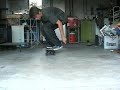 Double kickflip Skateboard