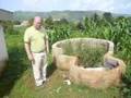 Rotary Project- Protective Wall Built for Hospital Waste Pit