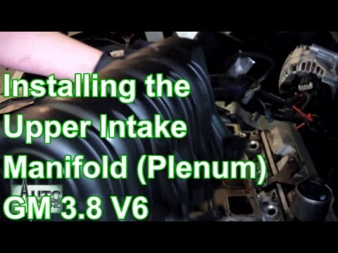 How to Install Upper Intake Plenum (Manifold) GM 3.8 V6