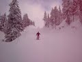yeeehaa skiing & final fall