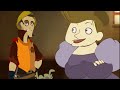 this one has quieter music because that seemed to be all people could say about this. :p sound editing is not my thing, obviously. x) i hope this one won't hurt your ears. and another note: i cast the voices over the internet, so please excuse any problems you may think there is with the voice acting. i personally think the voice actors did a great job without any in-person directing and i did my best trying to get the sound to be as ungrainy and clear as possible. c: i made this as a little summer project to keep me busy and to try out a few things i learned in my first year of animation. a (fake) trailer for the (non-existent) 