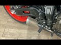 ヤマハ MT-07 MT-07 2019年モデル スクリーン バーエンド、ミラーカスタム