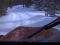 A quick video of my driveway at Snocat Ranch. See my website at snocatranch on freewebs