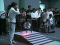 Hexapod Robot does the limbo
