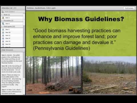 how to harvest biomass