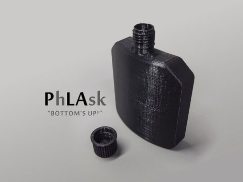 PhLAsk - a 3D Printed Hip Flask