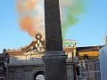 09.11.2008 Frecce Tricolori a Piazza del Popolo - Roma