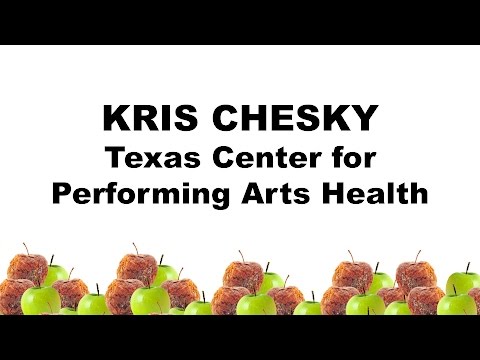 play Kris Chesky - Texas Center for Performing Arts Health video