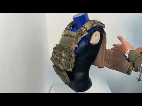 Плитоноска тактична подвійного швидкого скидання в комплекті 3 підсумки піксель плитоноски нато кордура - фото 1 - id-p1831987681