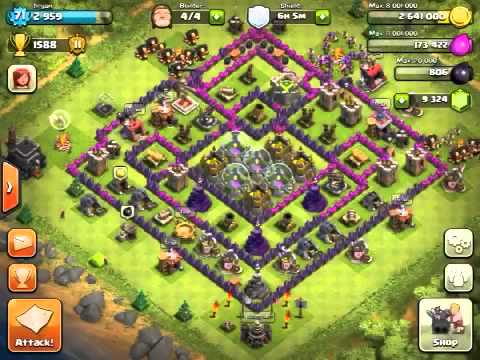 how to collect gems in clash of clans