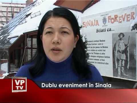 Dublu eveniment în Sinaia