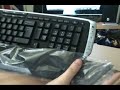 Saitek Cyborg Keyboard Unboxing