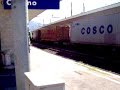 Br 189 Dispolok in partenza da Cassino con treno intermodale