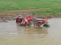 Tim Flips over Handlebars