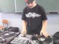 Urban Vibes 2 op het Fivel College met DJ Irie demonstratie