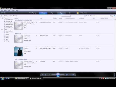 how to burn a cd from frostwire to windows media player