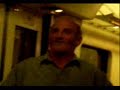 Viejo loco en la renfe de Barcelona