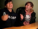 ariane & amanda using thee voice!!