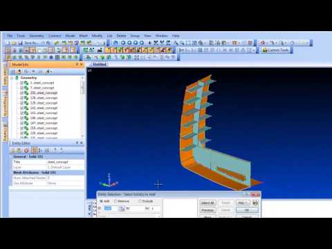 Siemens FEMAP - 11.1 Geometry Modeling Enhancements