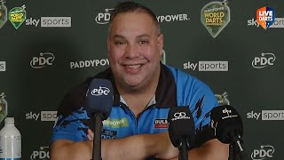 Luke Humphries pays moving tribute to Donna Mardle following opening win at the World Championship