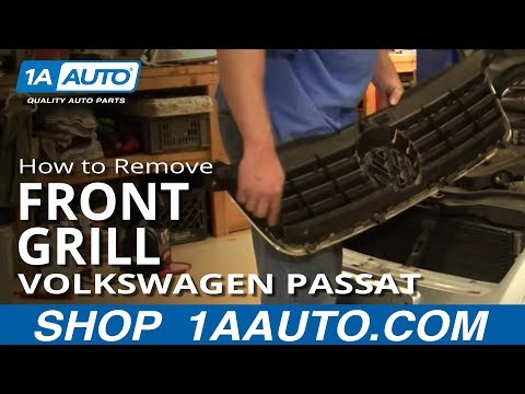 How To Install Replace Front Grille Volkswagen Passat 1AAuto.com
